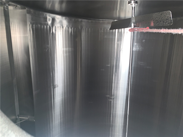 Cherry-burrell 8' Dia. X 22' H, 6000 Gallon Silo With Top Mounted Agitator)